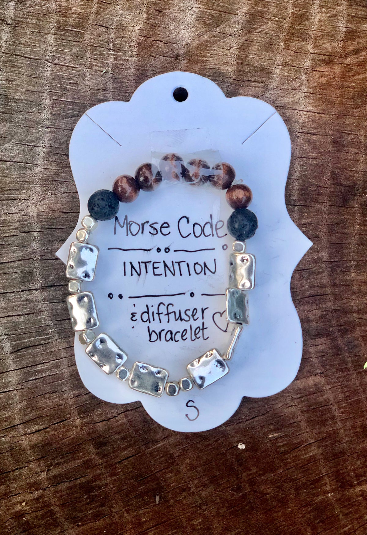 Morse Code Intention Bracelet – view 5