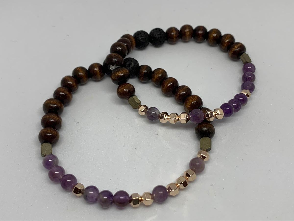 "Let It Go" Secret Intention Diffuser Bracelet – view 2