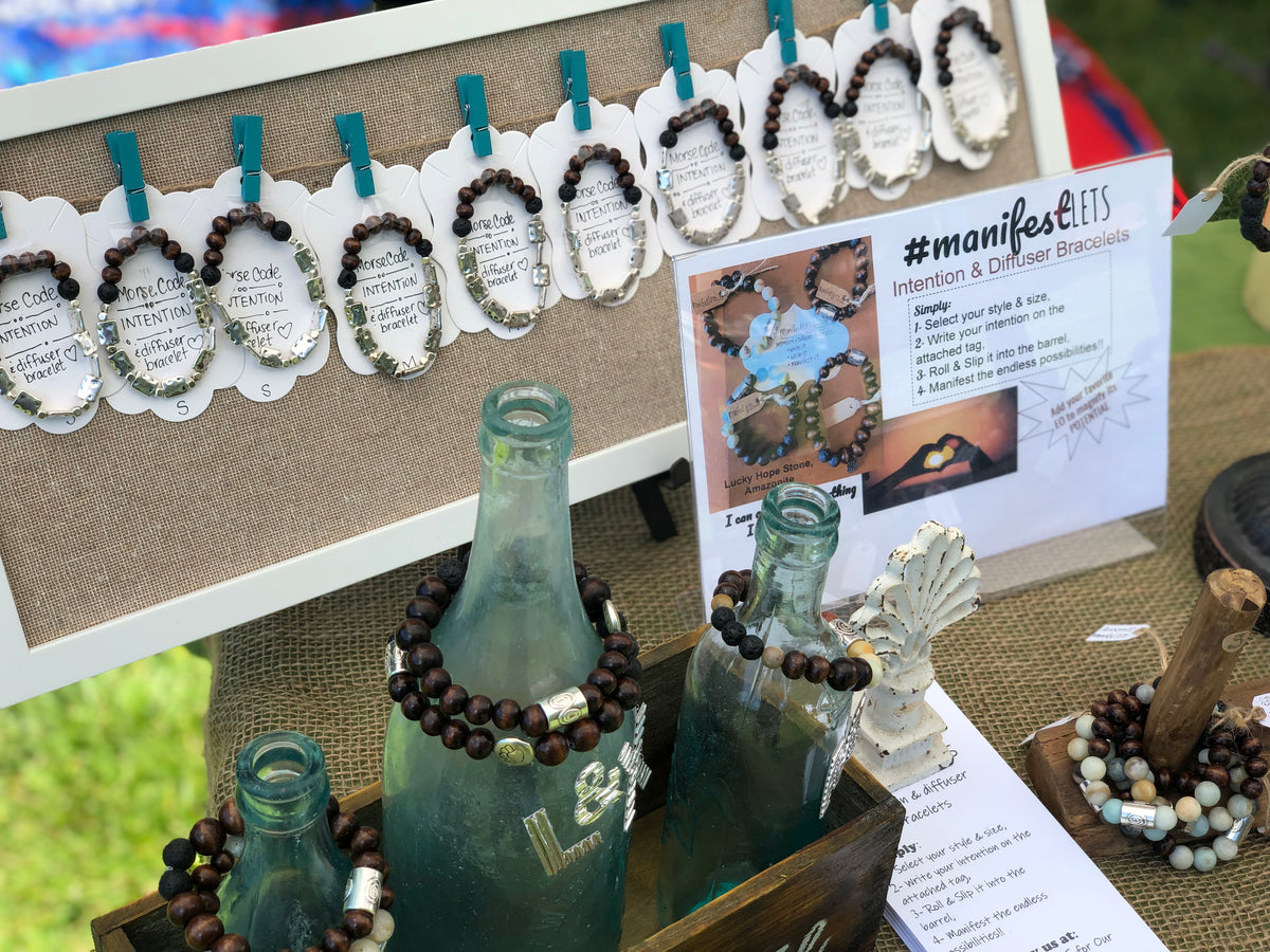 Morse Code Intention Bracelet – view 3