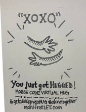 Load image into Gallery viewer, Virtual Hug &quot;XOXO&quot; ManifestLET